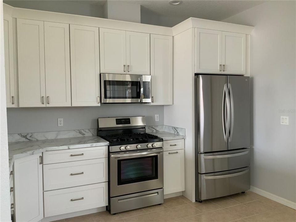 Great new stainless steel appliances