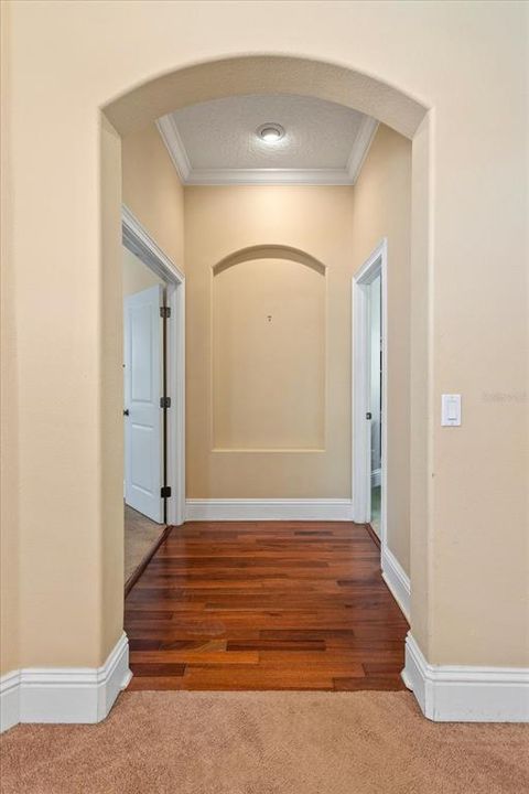 Master suite entry