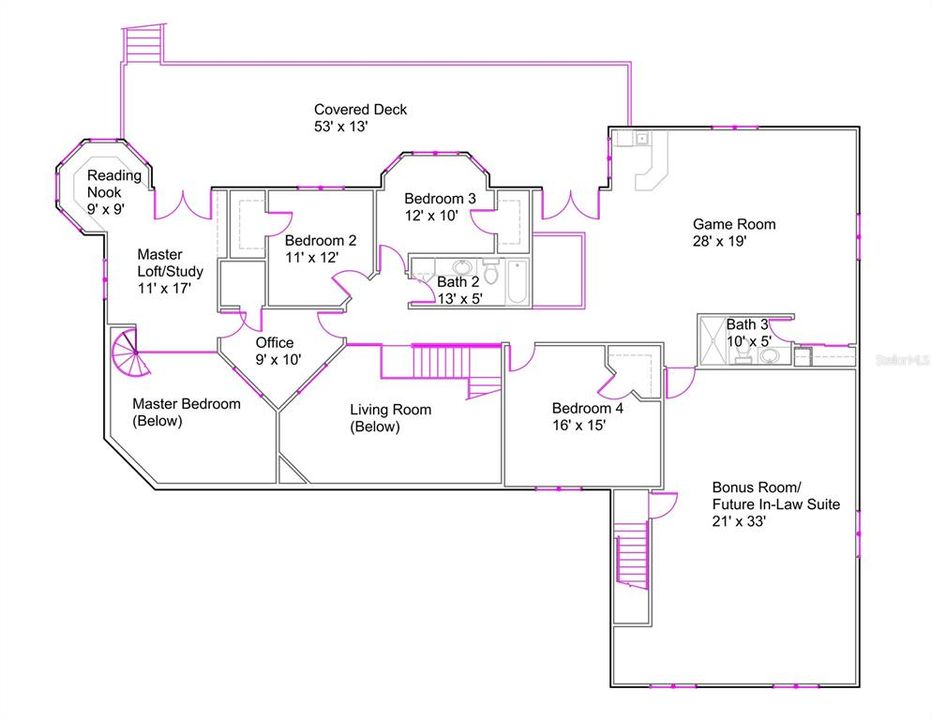 Second Floor Layout