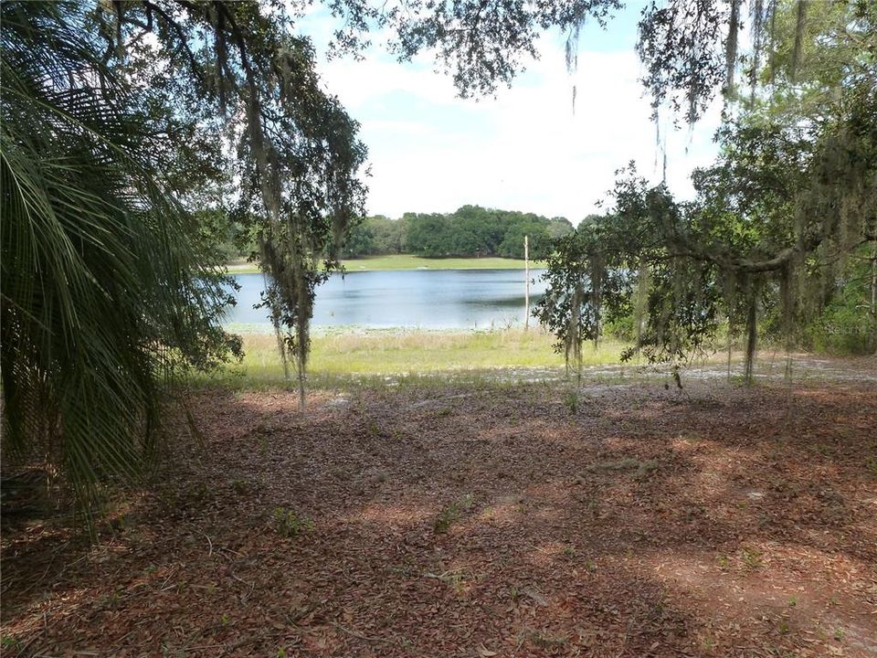 Lake from old home site