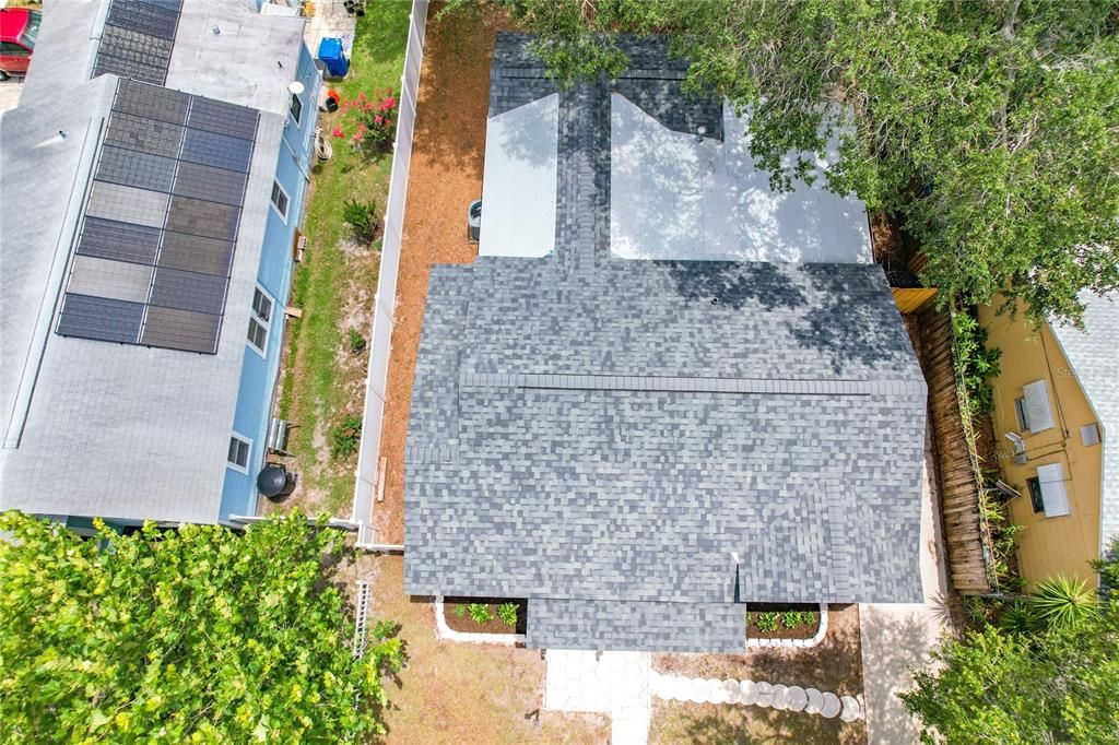 Aerial View of New Roof