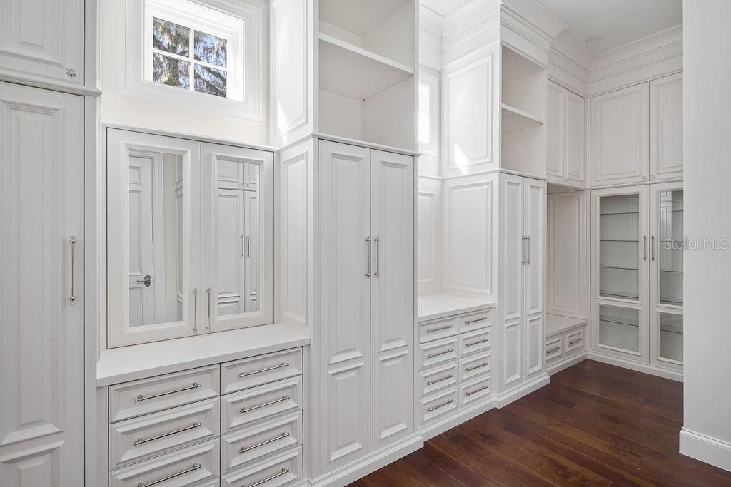 master walk-in closet #1