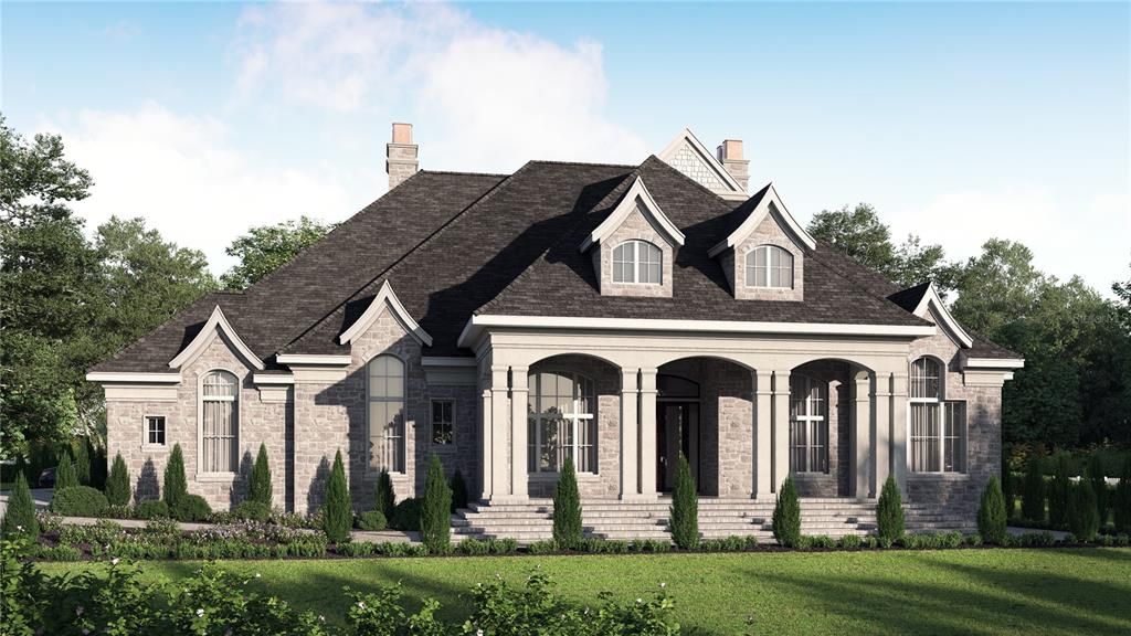 front elevation - rendering