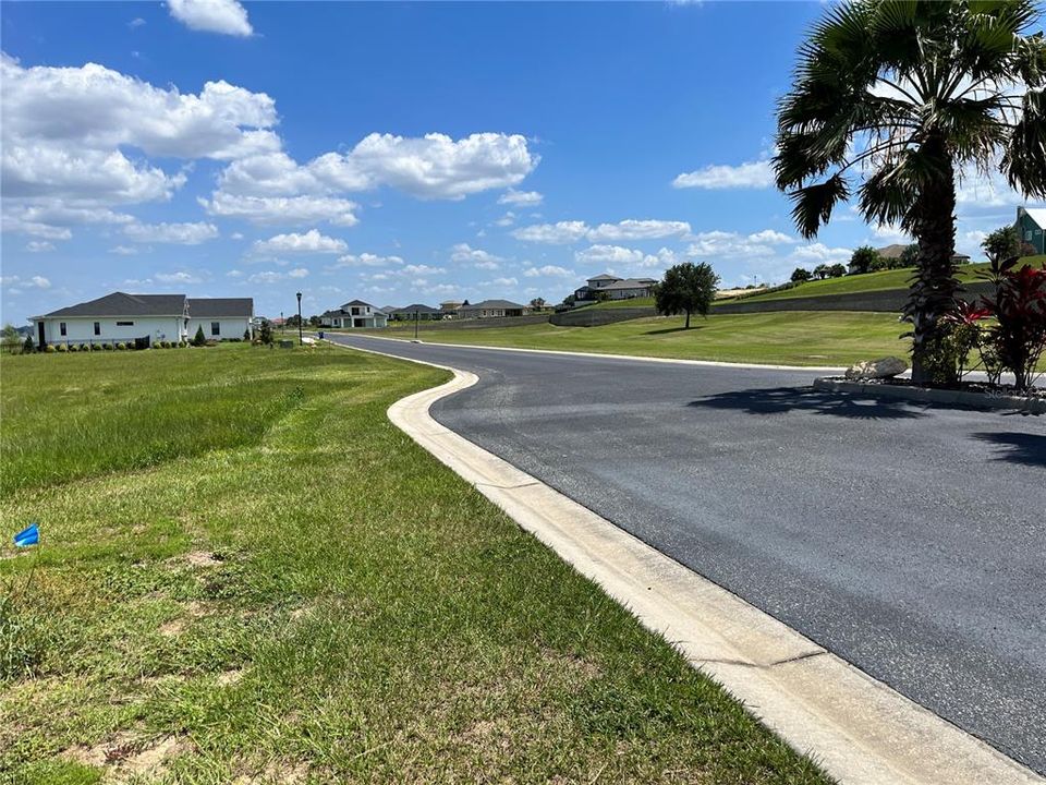 Street View to the right of the lot.