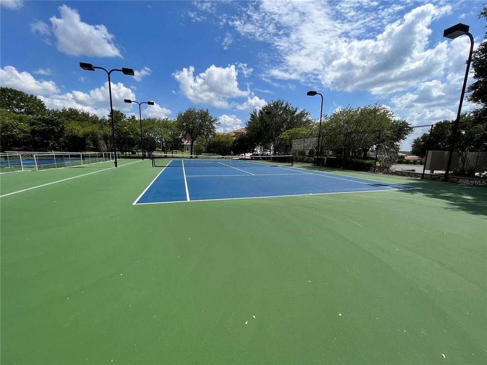 Tennis Courts on the Auburndale side of the community.