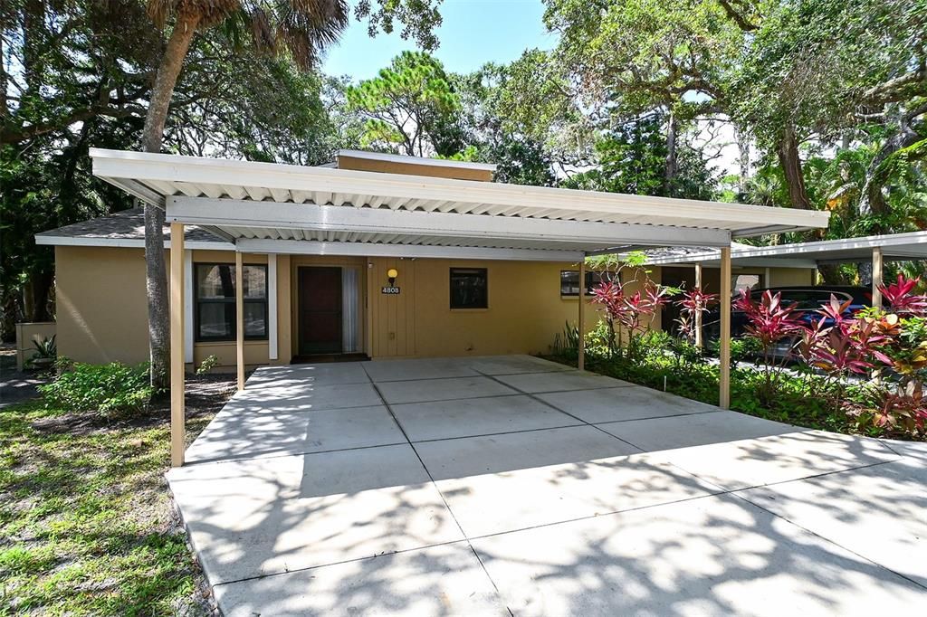 Two (2) Covered, Reserved Carport Spaces