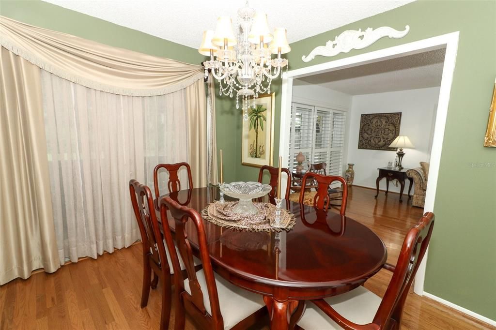 Formal Dinning Room Separate. Real Oak Floors...