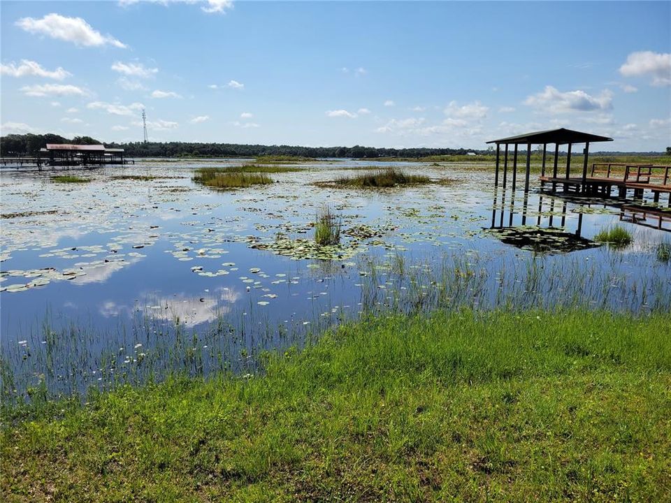 Community lot on lake