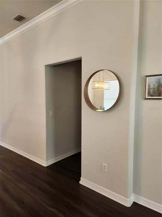 Foyer area to hallway