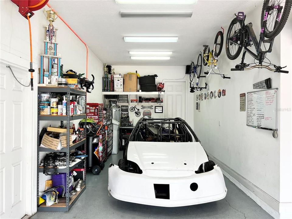 Start a project car and still have ample room for parking in the garage.