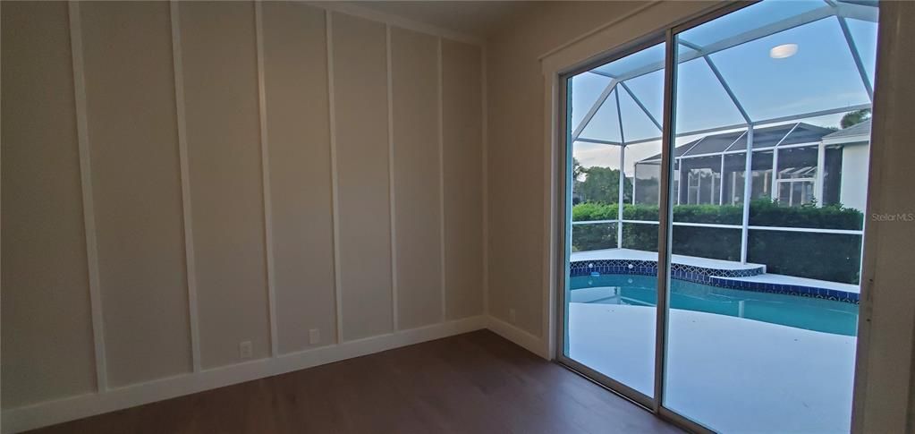 Bedroom with Pool and Water View