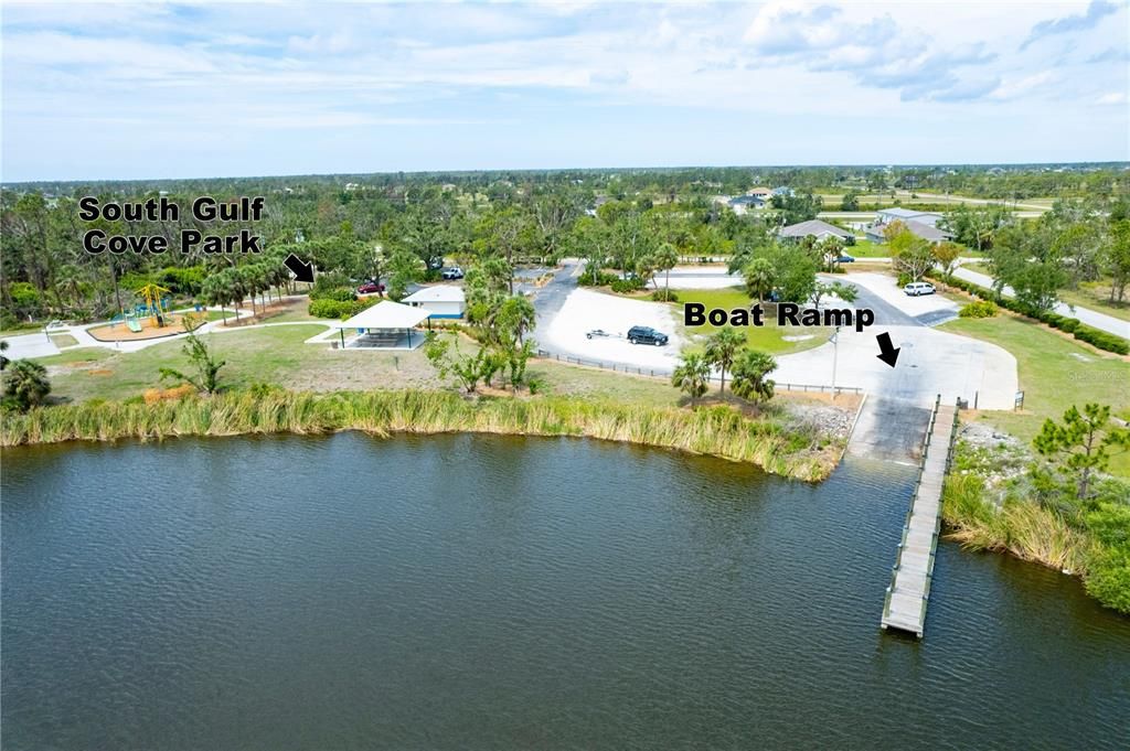 South Gulf Cove Community Boat Ramp.