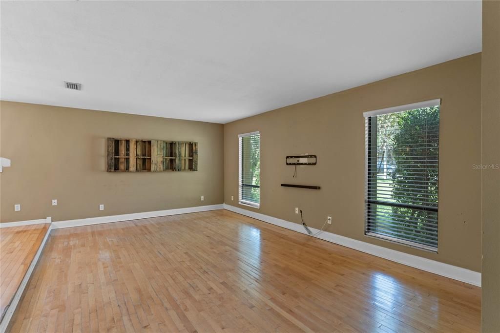 Living room at the front of the home.