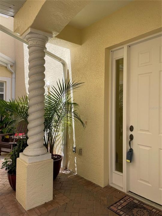 Front Door Entrance to Second Floor Condo