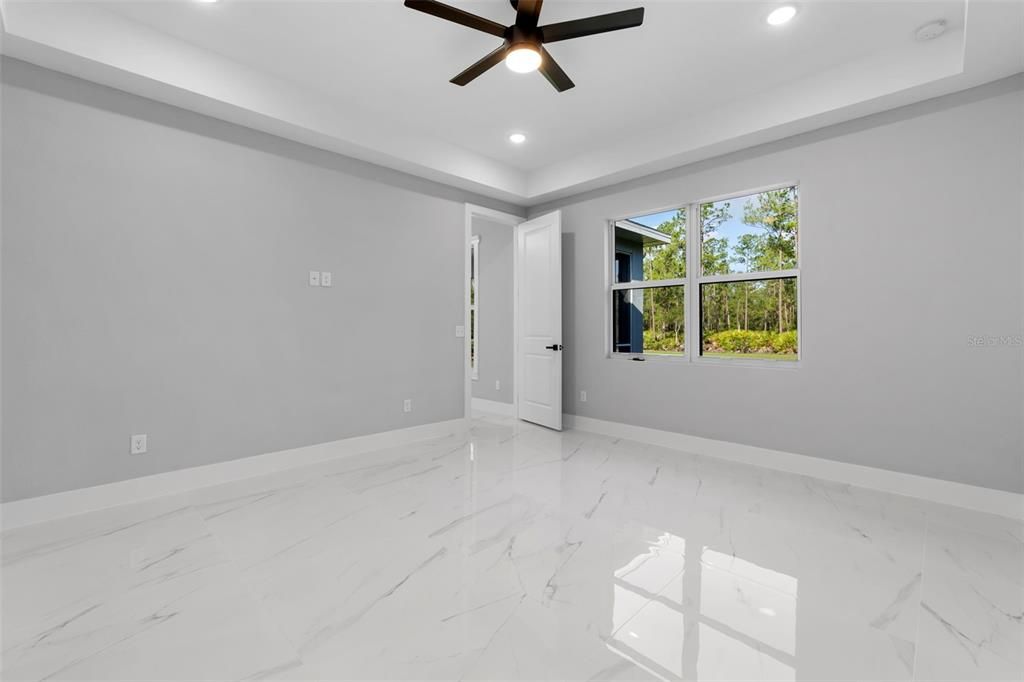 Master Bedroom - Large window for abundant natural light