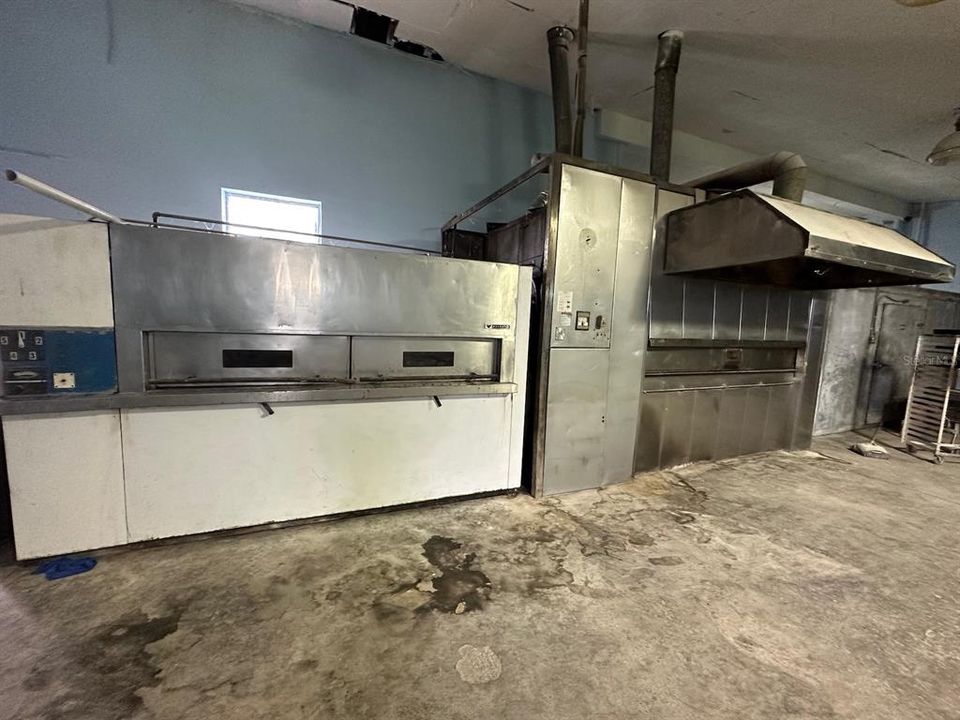 bakery warehouse/ovens