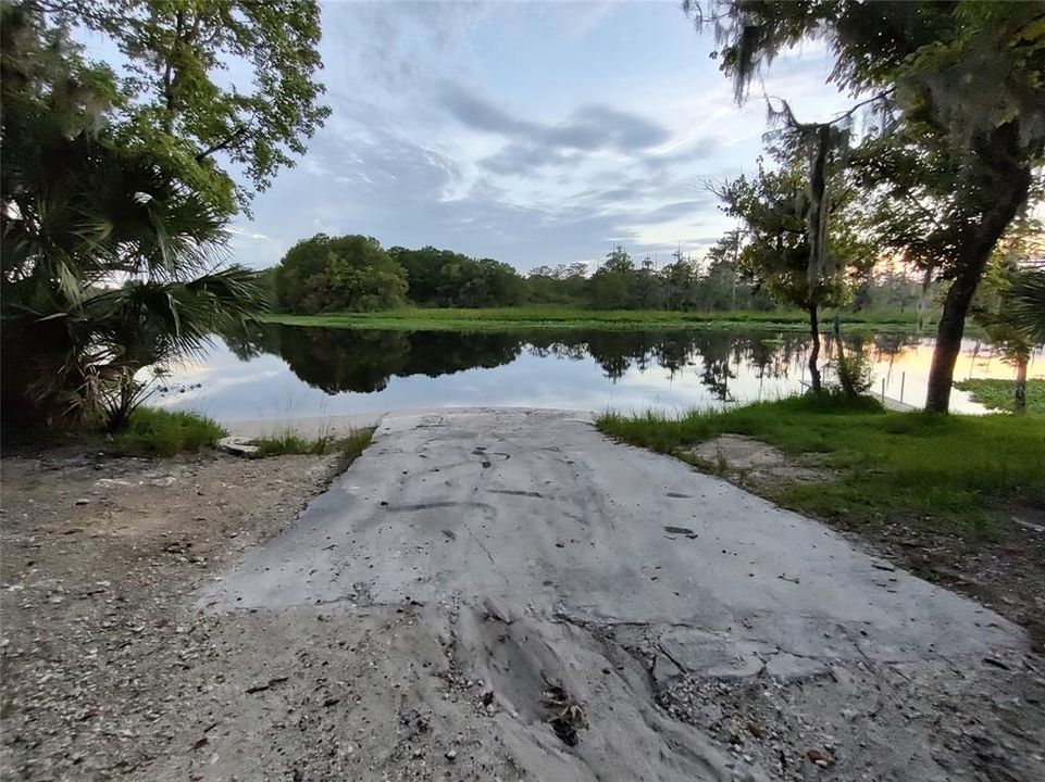 Concrete Boat Ramp