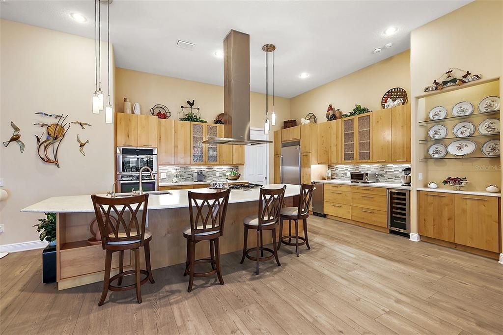 Remodeled kitchen