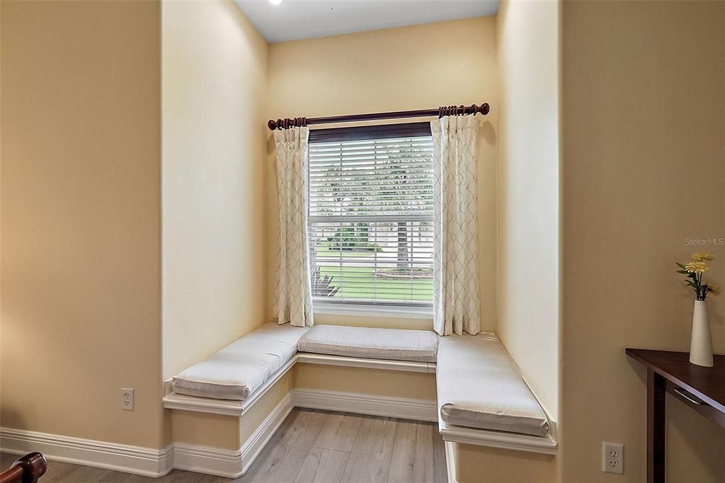 Bedroom 2 w/custom window seat