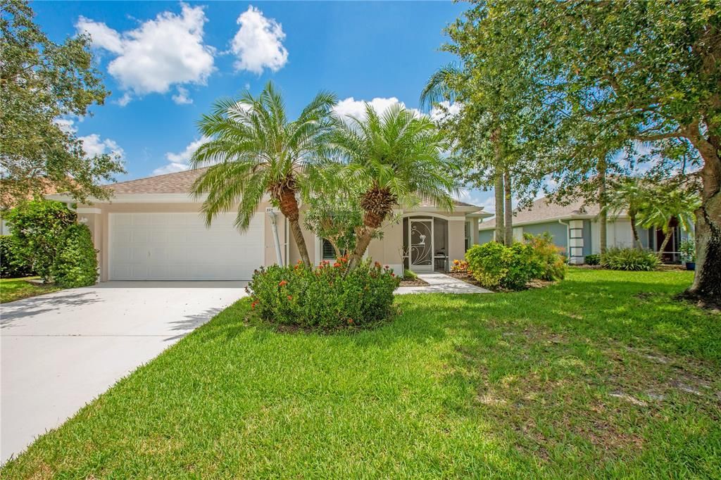 Front of Home with Screen Patio