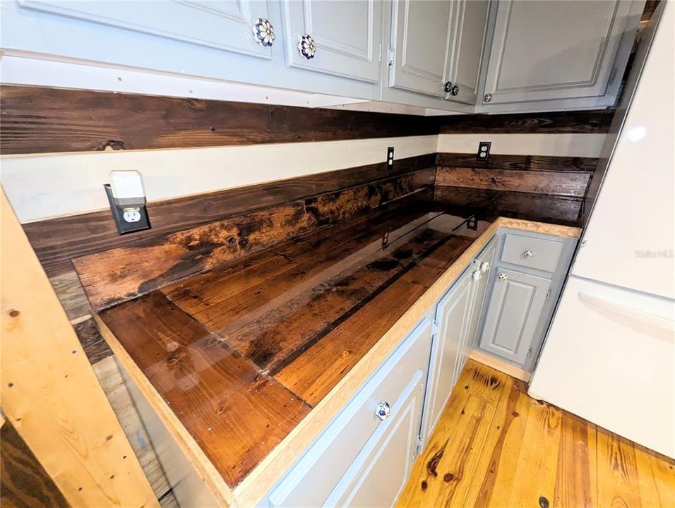 Butcher block countertops