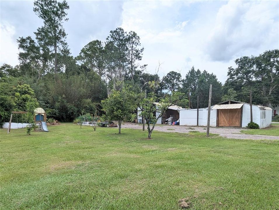 SO much storage...several sheds/ workshops