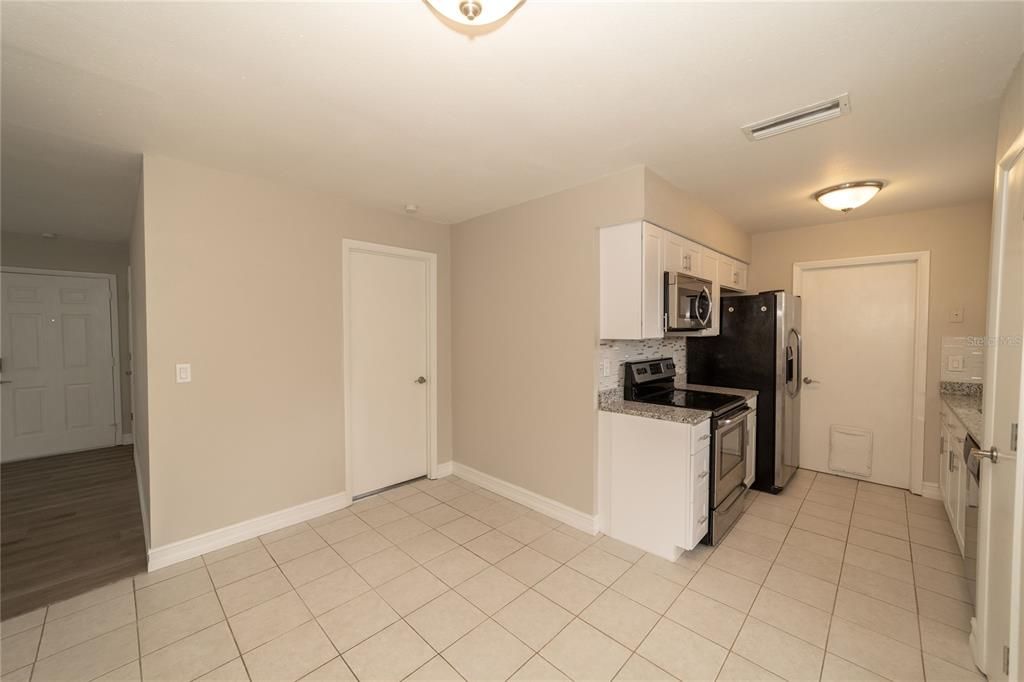 Dining Room to Kitchen and Master Bedroom