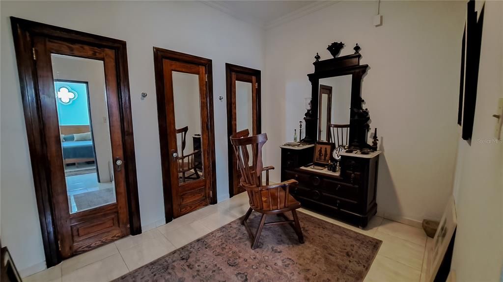 Dressing Room with 3 Cedar Closets