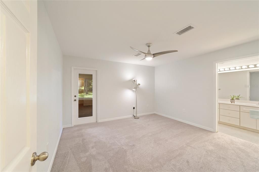 Master Bedroom Door to Porch/Lanai