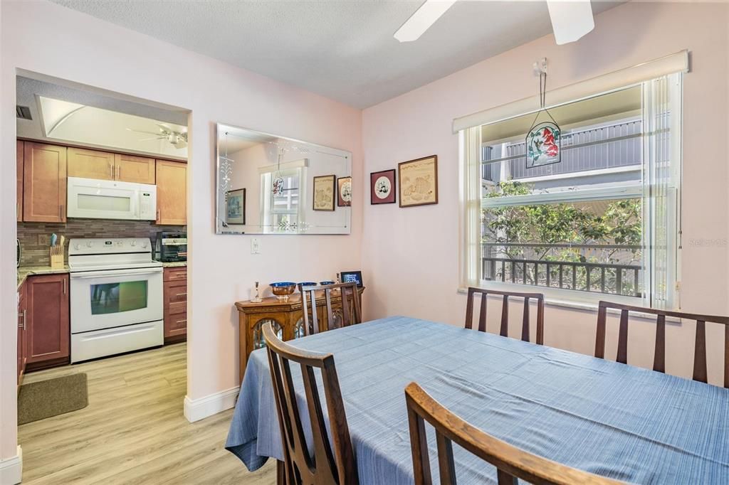 Dining Room With Atrium View