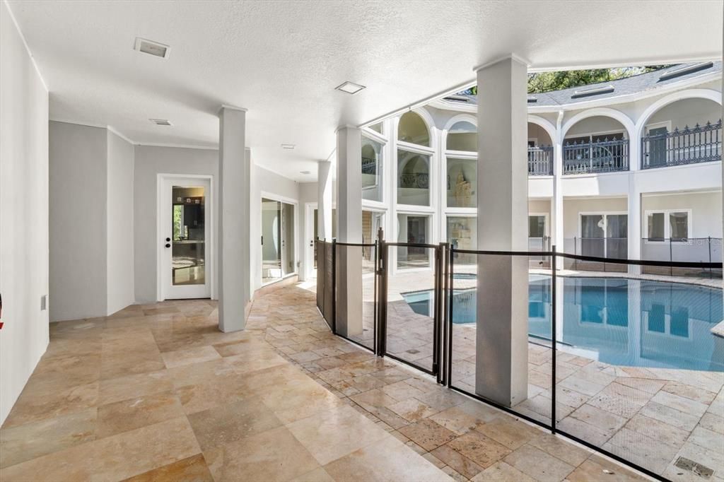 Courtyard living space