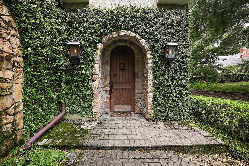 Arched Front Entry