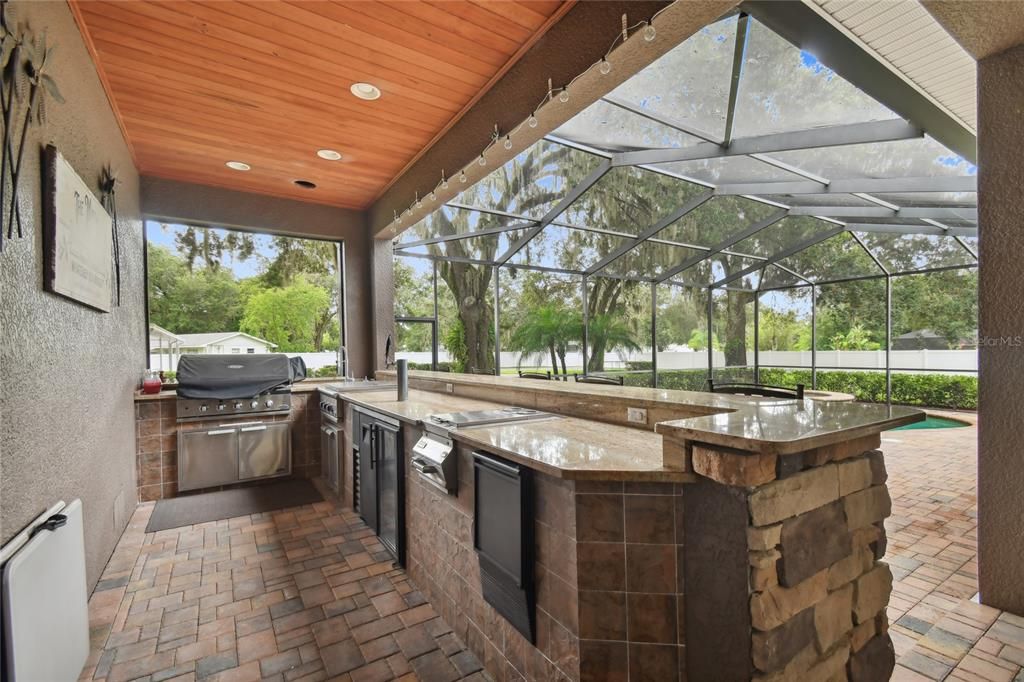 Outdoor kitchen