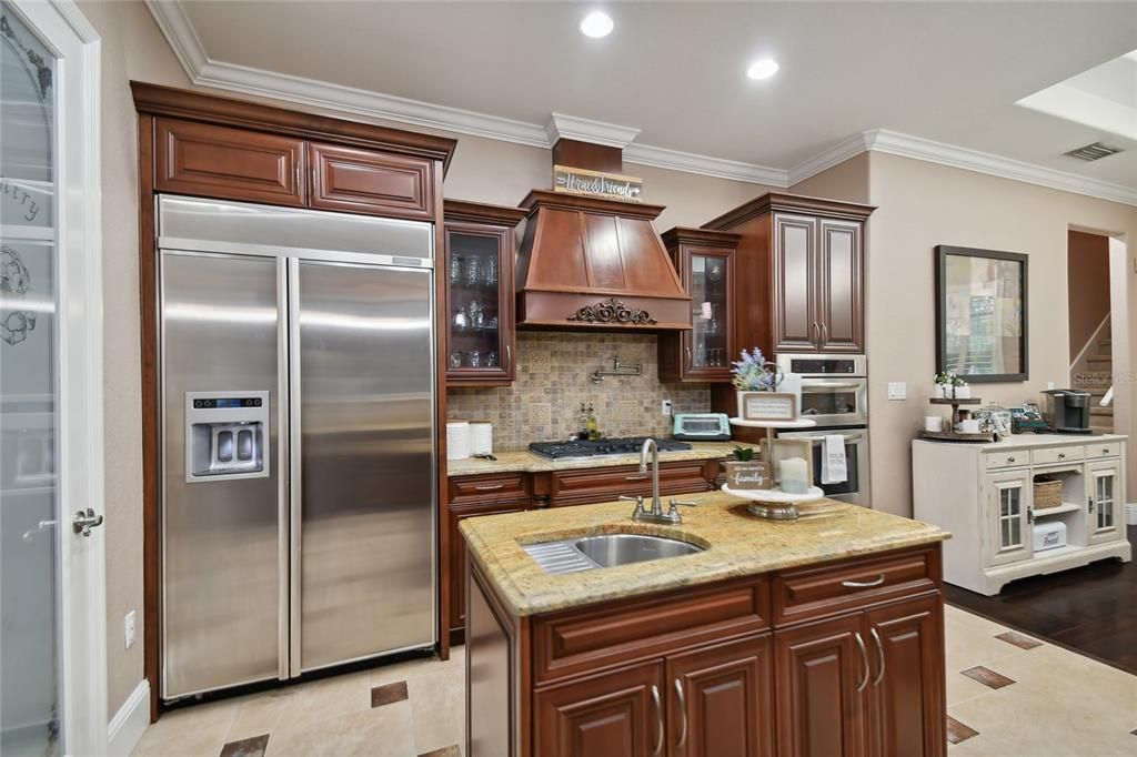 Kitchen also includes a Wall-mount Pot Filler