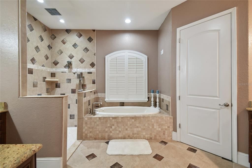 Master Bathroom include's Walk in shower.