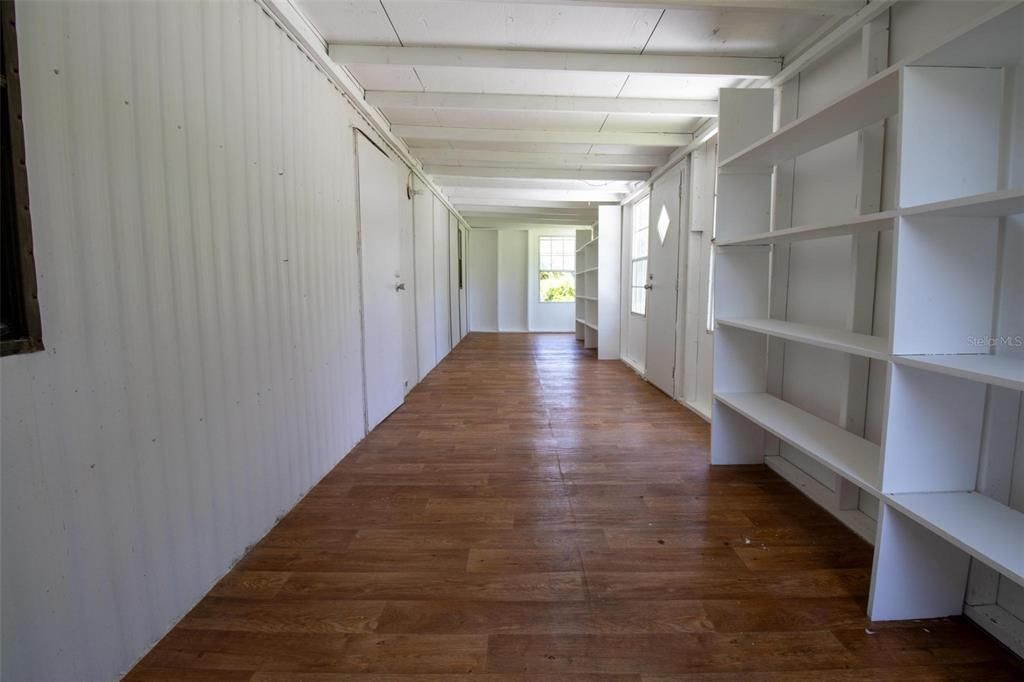 REAR ENCLOSED PORCH/SUNROOM