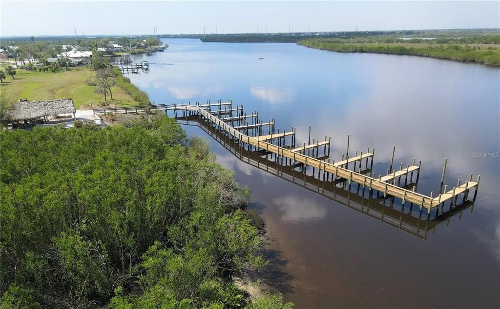 Shared dockage and the Peace River