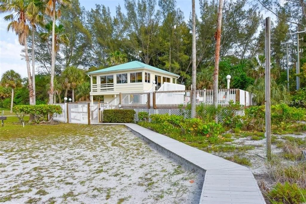 3rd Clubhouse & pool are located on Little Gasparilla Island
