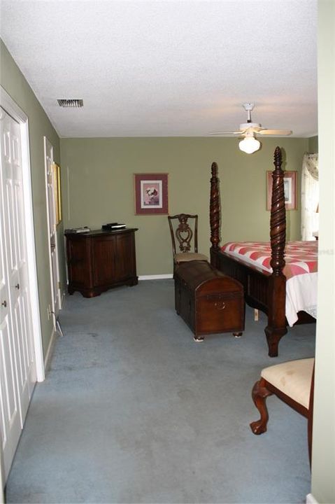 entry to master bedroom