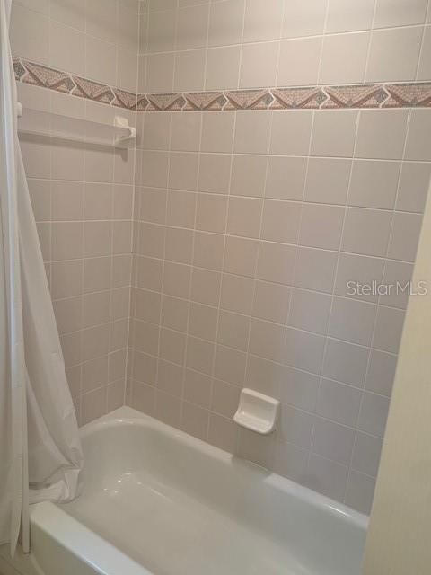 tub shower combo off the bedrooms