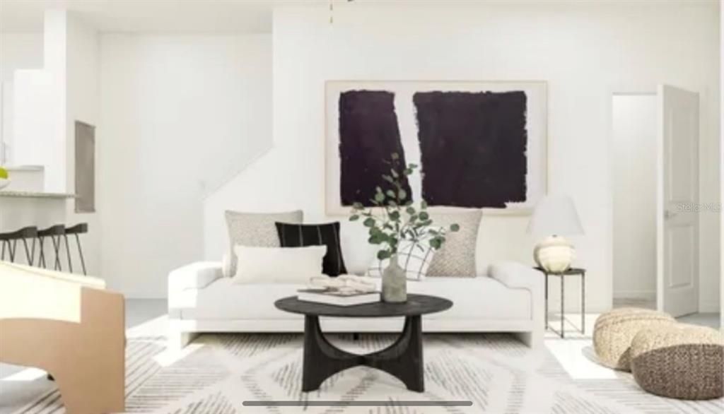 Model home - living room
