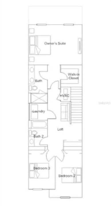 Floor plan - 2nd floor