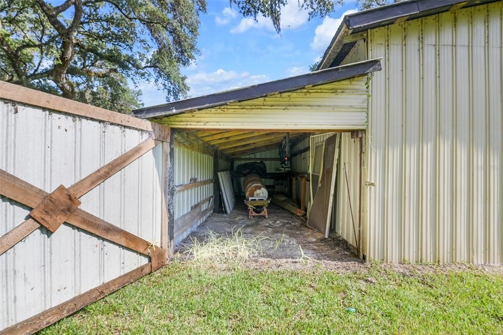 Closed Storage behind Barn