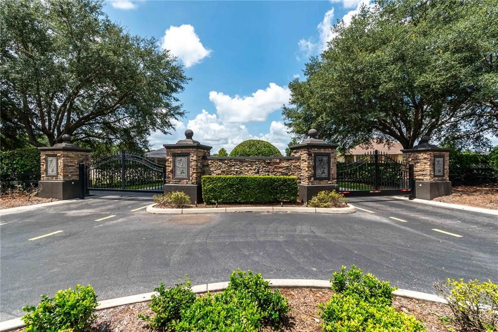 beautiful front gate