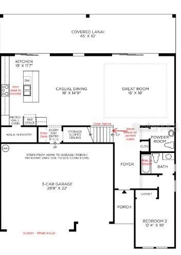 1st floor diagram