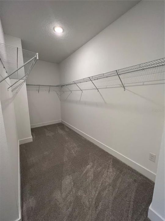 Primary walk-in closet