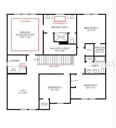 2nd floor diagram