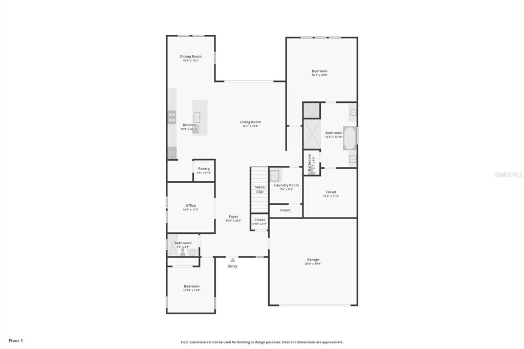 Floorplan for 1st Floor