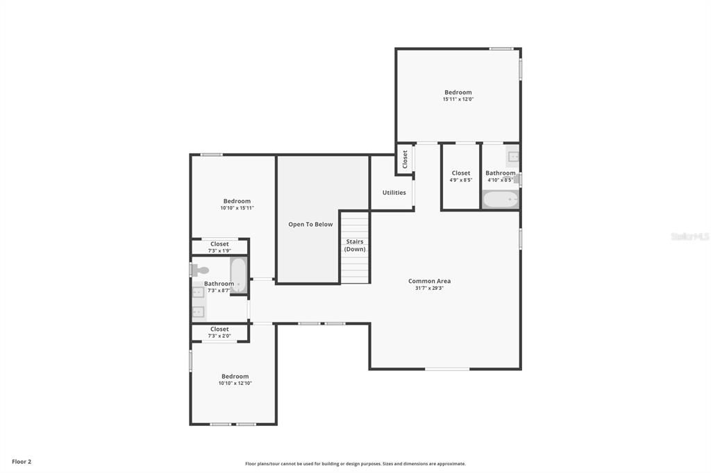 Floorplan for 2nd Floor