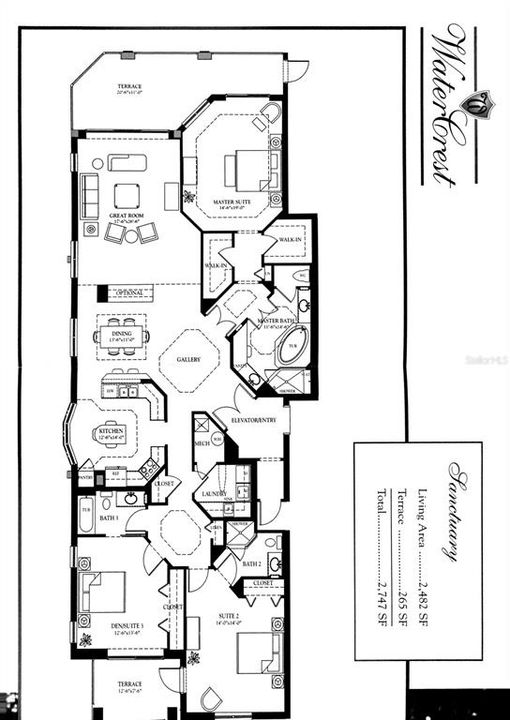 Sanctuary Floor Plan